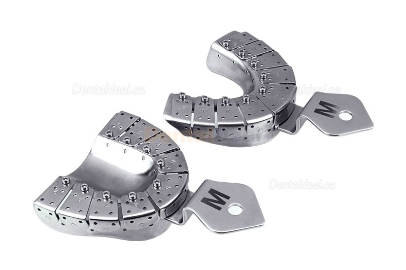 Stainless Steel Dental Implant Impression Teeth Tray S/M/L Autoclavable